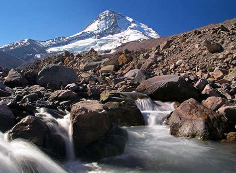 The Eliot Branch is Mount Hood's most volatile glacial stream.